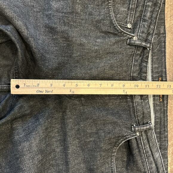 Nudie Jeans Women's Straight Sally Jean Pixelated Grey Size 34 - Picture 6 of 11